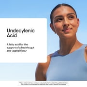THORNE - Undecylenic Acid (Formerly Formula SF722) - 250 mg of Undecylenic Acid - for a Healthy Balance of Gut & Vaginal Flora* - Gluten Free - 250 Gelcaps - 50 Servings