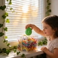 thumbnail image 6 of Large Easter Plastic Egg 4.72 x 3.14x3.14in, Hollow Openable Toy for Candy Fillable Egg Hunt, Decorative Egg, Party Favor & DIY Craft Supplies(Green), 6 of 6
