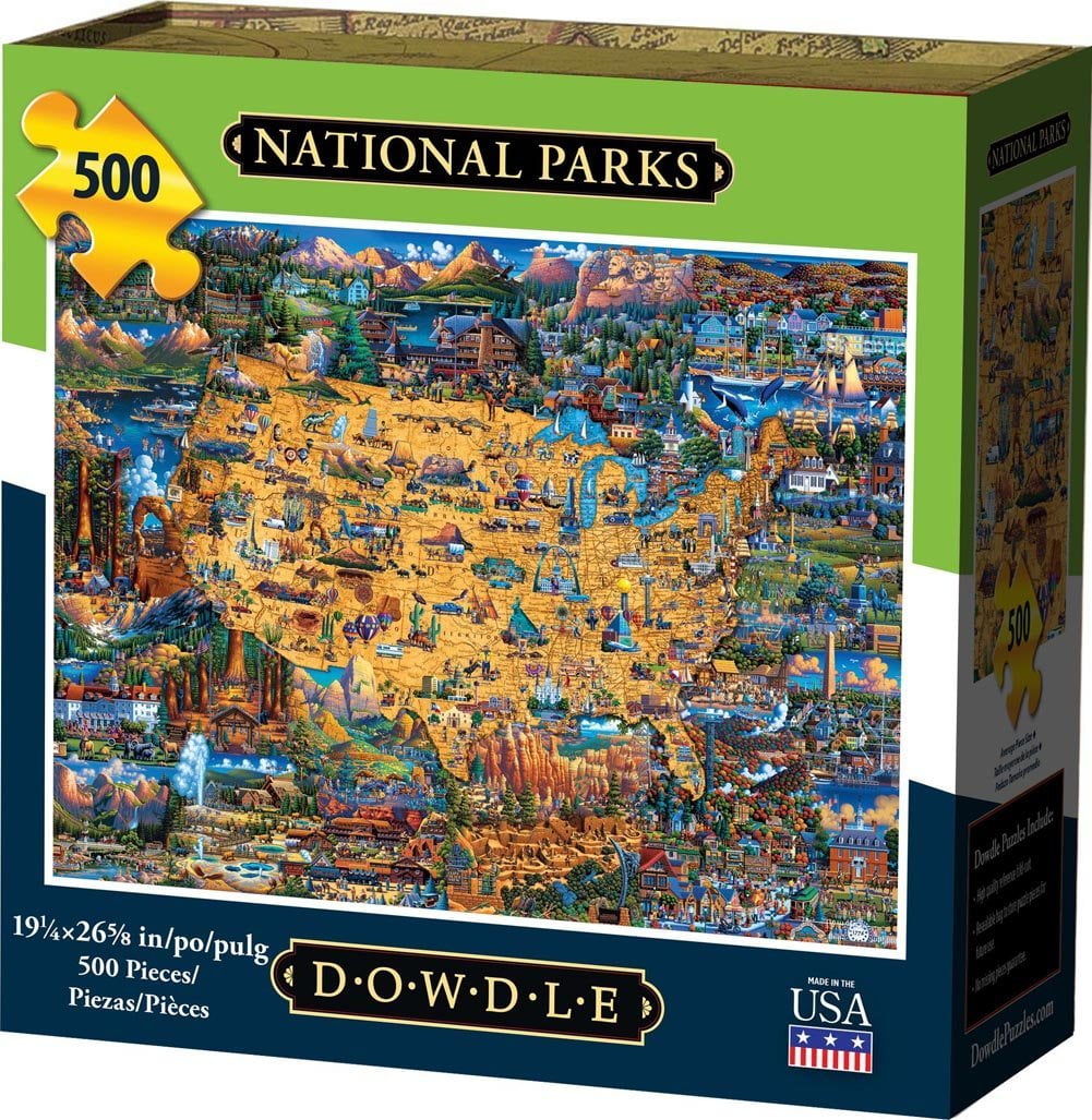 Dowdle 500 Piece National Parks Jigsaw Puzzle