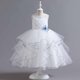 thumbnail image 1 of Vestido de princesa SDJMa para niñas pequeñas de mediana edad, sin mangas, de malla, de gasa, de princesa, 1 of 8