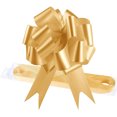 thumbnail image 1 of Large Satin Ribbon Pulled Bows Ribbon Bow Gift Wrapping Pull Bows with Ribbon Wedding Gift Baskets Bow, with a 4.7-Inch Diameter (30 Pieces), 1 of 7