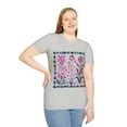 thumbnail image 6 of Botanical Elegance Tee - Floral Artistry - Unisex Softstyle T-Shirt, 6 of 11