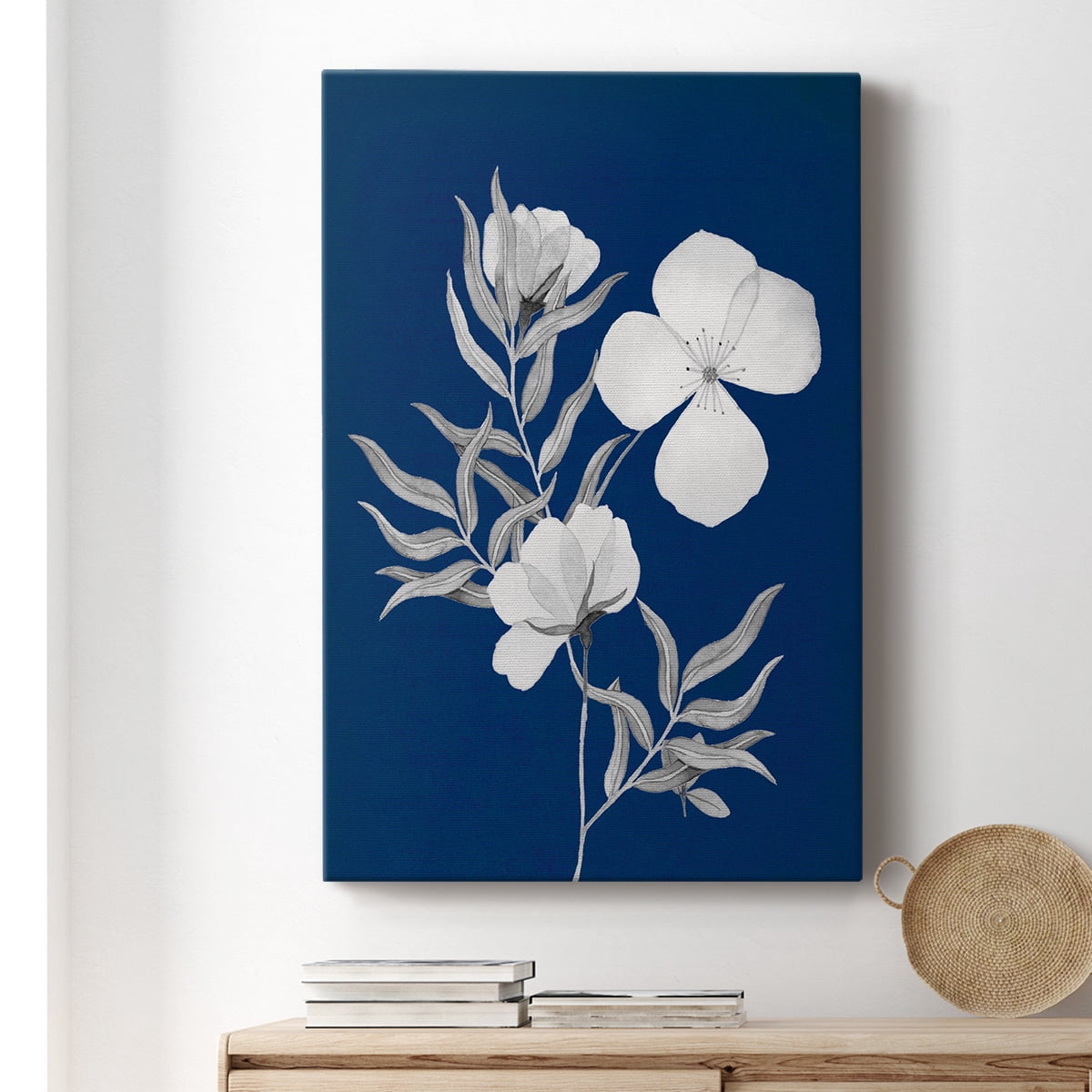 Indigo Sketch II Premium Gallery Wrapped Canvas - Ready to Hang