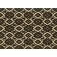 thumbnail image 1 of Ahgly Company Indoor Rectangle Patterned Bullet Shell Brown Area Rugs, 4' x 6', 1 of 6