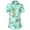 Green Blue, variant on SSLR Hawaiian Shirt for Women Flamingo Short Sleeve Casual Button Down Shirts Beach Aloha Tops