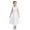 White, variant on Alvivi Kids Sequined Lace Mesh Flower Girls Dress Princess Pageant Wedding Bridesmaid Birthday Party Dress Grown Lavender 2
