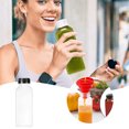 thumbnail image 2 of 12oz Empty Juice Bottles With Caps Reusable Water, 2 of 4