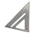 thumbnail image 2 of 6" Aluminium Speed Square Measuring Rafter Roofing Triangle Joinery Guide, 2 of 10