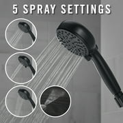 6-Setting Hand Shower with Cleaning Spray - Delta 75739BL