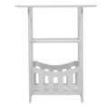 thumbnail image 4 of Living Room Sofa Side Table Bedroom Nightstand Hollow Bedside Table for Room, 4 of 4
