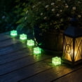 thumbnail image 4 of Decorative Simulation Ice Blocks 10 Pack, Transparent Fake Ice Crystal Photography Props for Bar Shop Window Fish Tank, Mini Luminous Plastic Ice Cubes for Bottle Landscaping Aquarium Wedding Party, 4 of 6
