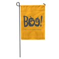 thumbnail image 1 of POGLIP Cartoon Message Boo Celebration Character Copy Space Cute Fun Garden Flag Decorative Flag House Banner 28x40 inch, 1 of 2