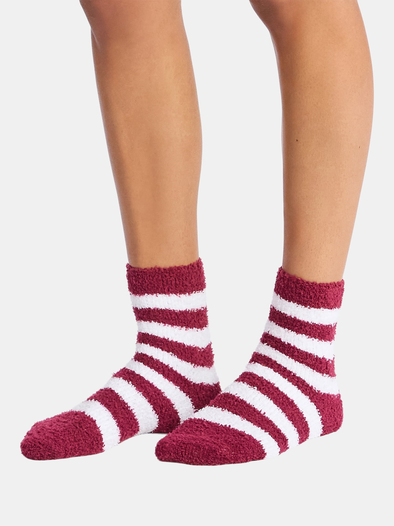 Harry Potter Women's and Women's Plus Holiday Print Henley Sleepshirt and Plush Socks Set, 2-Piece, Sizes XS-3X