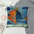 thumbnail image 2 of Life Cottages with Fish Beach Theme Design Pillowcase,, 2 of 5