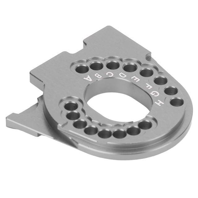 RC Car Motor Plate, Motor Mount Plate RC Accessory Balanced Driving for Remote Control Car Red,Blue,Titanium,Green
