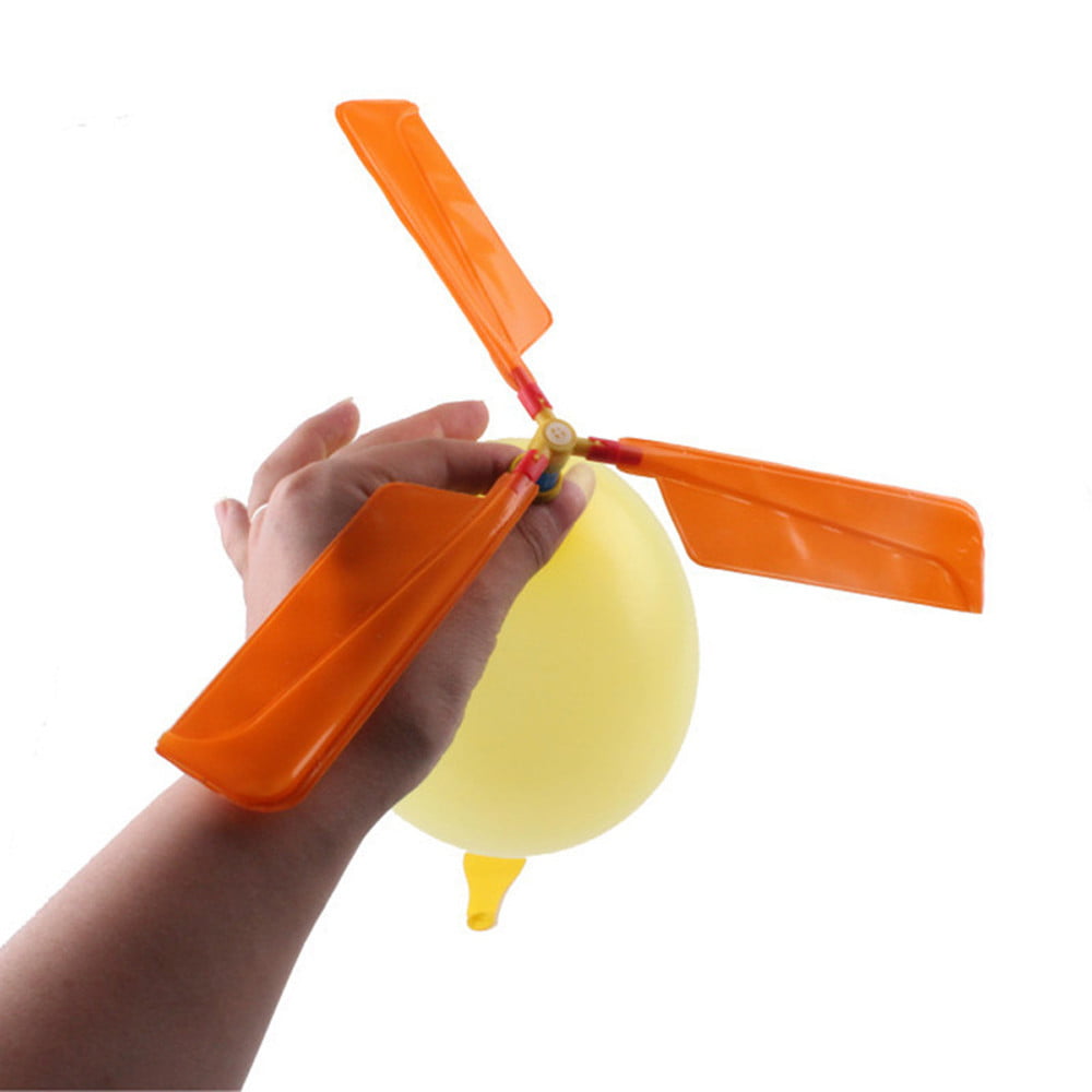 BALLOON HELICOPTER FLYING TOY BOY GIRL GIFT PARTY BAG FILLERS BIRTHDAY FAVOR 