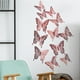 thumbnail image 5 of Liquidación de Rebajas de Hoy 12 Piezas de Pegatinas de Pared Huecas de Metal Texturado onlyliua, 5 of 6