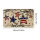 thumbnail image 3 of CaiYueKe Independence Day Floor Mat July 4th Patriotic Rug Non-Slip Kitchen Bathroom Mat Washable Indoor Outdoor Doormat for Holiday Decor Home Entryway Decorations, 3 of 7