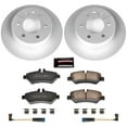thumbnail image 2 of PowerStop Rear Geomet Coated Brake Rotor and Pad Kit Fits: DODGE MERCEDES-BENZ Select Models CRK6197, 2 of 5