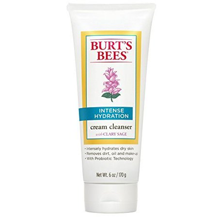 Burt's Bees Intense Hydration Cream Cleanser 6 oz (Pack of