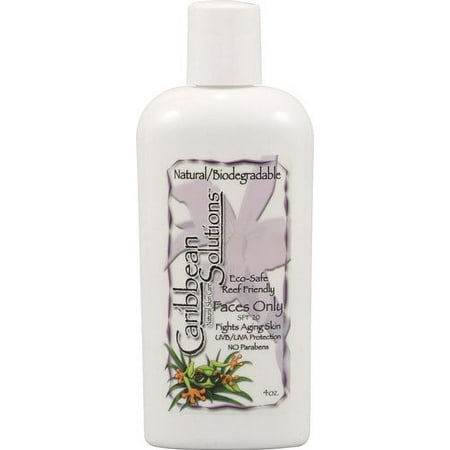 Caribbean Solutions Faces Only SPF 20, 4 Ounce