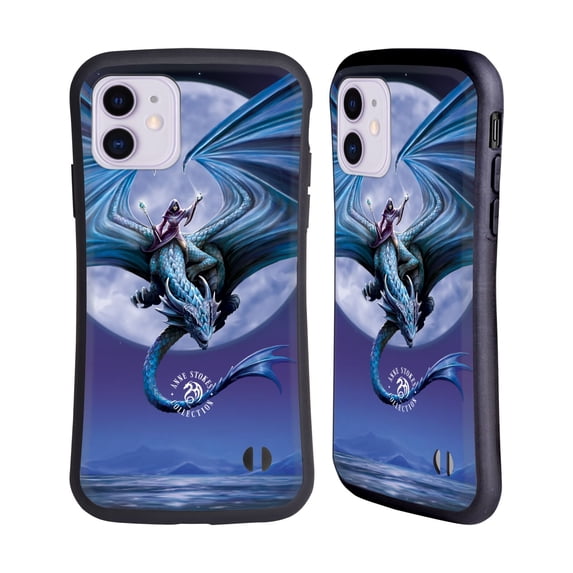 Head Case Designs Officially Licensed Anne Stokes Dragons 3 Moonstone Hybrid Case Compatible with Apple iPhone 11