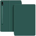 thumbnail image 6 of Slim Magnetic Smart Case for Samsung Tab S10 Ultra / S9 Ultra 14.6" with S Pen Slot & Auto Sleep Wake,DarkGreen, 6 of 6