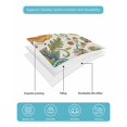 thumbnail image 5 of Quilts Full Size Bedding Set, Green Yellow Paisley Lightweight Quilted Comforter, Vintage Boho Floral Botanical Soft Reversible Bedspread Coverlet with Pillow Covers for All Season, 78" x 90", 5 of 7