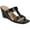 Black, variant on Womens Clodie Slip On Wedge Sandals