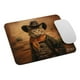 thumbnail image 2 of Mouse Pad SVART de Superficie Suave, base antideslizante, con diseño orginal de Gato estilo arte urbano, Diseño21, 22*18 cm, 2 of 4