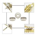 thumbnail image 2 of Langgg 3Pcs Trumpet Valve Cap Screw Trumpet Repair Replacement Parts Tough, 2 of 9