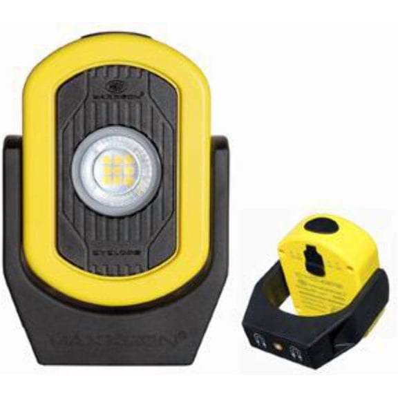 Maxxeon MXN00812, HiVis Yellow, Workstar Cyclops USB-C Rechargeable LED Worklight