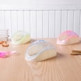 thumbnail image 3 of Walbest Hamster Sand Bathroom, Plastic Mouse Shape Sand Bath Container Small Pet Bathtub Sauna Toilet Washroom Box with Shovel for Hamster Guinea Pig Ferret Gerbil Chinchilla (Pink), 3 of 7