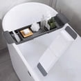 thumbnail image 5 of Jinsinto Expandable Adjustable Bathtub Tray For Bathroom - Retractable Dish Drainer For Kitchen And Bathroom, 5 of 5
