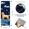 thumbnail image 4 of Shepherd Dog Yoga Mat Towel with Storage Bag, 72.8"x26.8" - Suitable for Yoga, Pilates, Fitness - Yoga Blanket, Yoga Towel, Yoga Mat Towel Included, 4 of 6