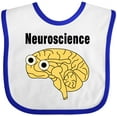 thumbnail image 3 of Inktastic Neuroscience Brain Boys or Girls Baby Bib, 3 of 4