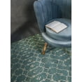 thumbnail image 4 of Furnish My Place Outdoor Geometric Rug - 7 ft. 10 in. x 10 ft., Ocean, 4 of 7