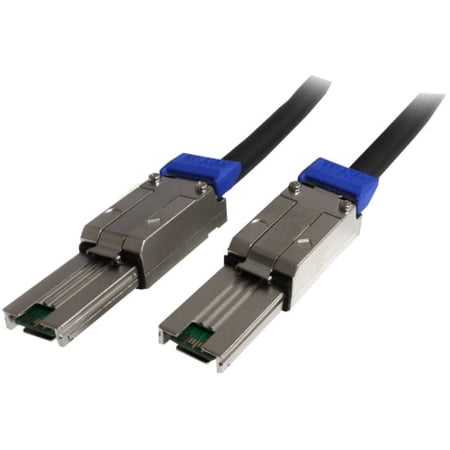 UPC: 0065030849968 | StarTech 3m External Mini SAS Cable – Serial Attached SCSI SFF-8088 to SFF-8088 (ISAS88883)