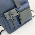 thumbnail image 3 of Mochilas Street Trend Roll Top Roll Cover Deportes Ocio Azul Como se describe, 3 of 9