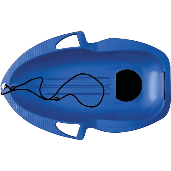 Paricon Flexible Flyer 39" Spitfire Lightweight Kids Downhill Snow Sled with Tow Rope & Handles, Ages 4 And Up, Easy to Carry Up Hills, Blue
