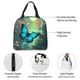 thumbnail image 4 of Easygdp Enchanted Forest Butterfly A Bolsa Térmica Premium - Tela Oxford Impermeable, Gran Capacidad, Bolsillo Frontal, Unisex para Trabajo, Escuela, Actividades al Aire Libre y Picnics, 4 of 8