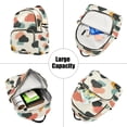 thumbnail image 5 of FORMRS Mini Backpack Purse for Women Travel Daypack Casual Shoulder Bag, Simple Clouds, 5 of 7