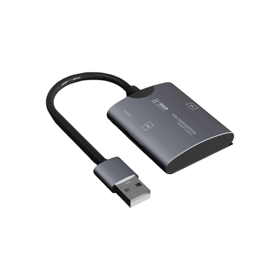 USB Type C Card Reader Fast 480Mbps Speed for Cards Portable Smartphones Computers