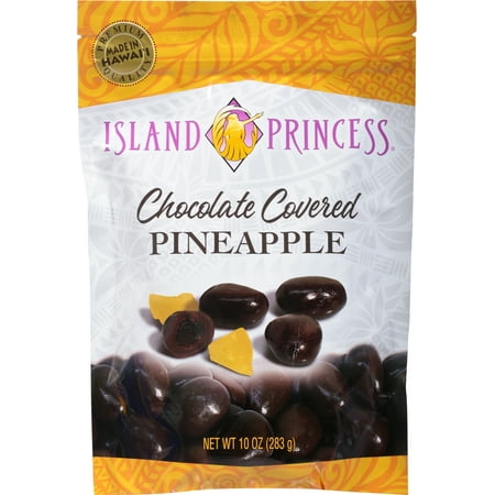 Island Princess Chocolate Covered Pineapple, 10 oz.
