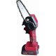 thumbnail image 1 of Cordless Handheld Chainsaw with 2 Batteries & Charger, Battery-Powered Portable Electric Saw for Garden Tree Cutting - Red, 1 of 5