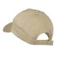 thumbnail image 3 of Baseball Logo Embroidery Cap - Khaki OSFM, 3 of 5