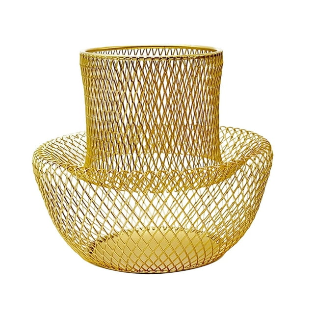 veasfak Support de Capsules de Café Panier de Rangement Accessoires de Bar Fer Or