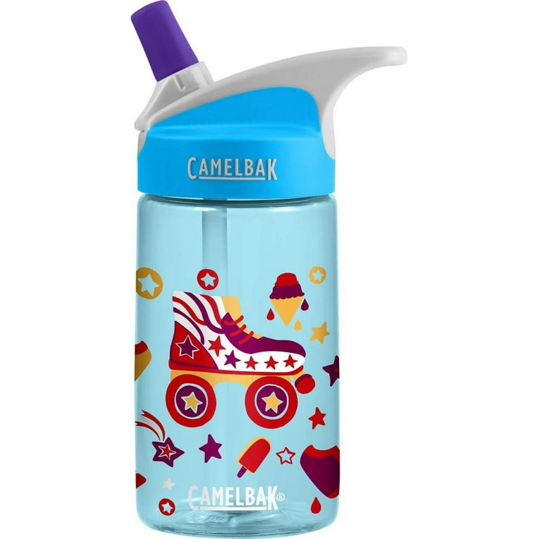 CamelBak Eddy Kids' Airplane Bandits Water Bottle 12oz - Blue/Red