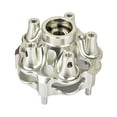 thumbnail image 2 of Almencla Front Disc Brake Wheel Hub Motorcycle Disc Brake Hub Front Wheel Hub Bearing argent, 2 of 8