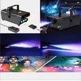 thumbnail image 1 of machine à Fumée Télécommandée avec 3 Lumières LED Colorées, Sortie 2000 CFM avec Télécommandes Sans Fil, Parfait pour Mariages, Halloween et Spectacles, 1 of 5